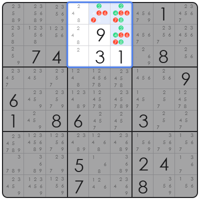 what is x wing in sudoku